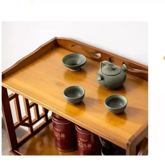 خزانة تخزين خشب لغرفة المعيشة