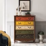 خزانة أدراج خشب لغرفة المعيشة