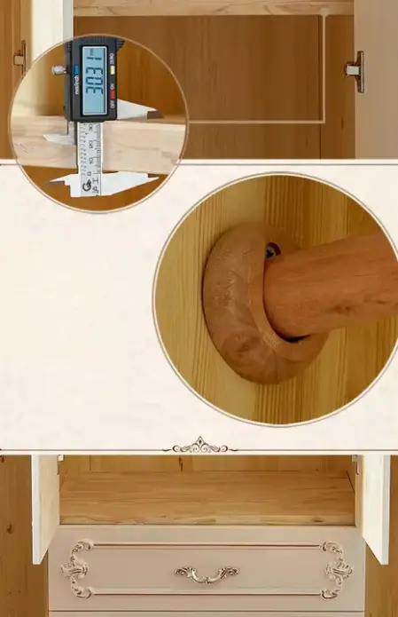 خزانة ملابس من تصميم كلاسيكي