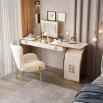 طاولة تسريحة غرفة نوم بتصميم حديث 2025 - Image 4