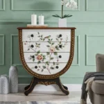 طاولة جانبية خشب بادراج