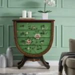 طاولة جانبية خشب بادراج