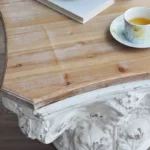 ⁦طاولة قهوة من تصميم عتيق⁩ - الصورة ⁦3⁩