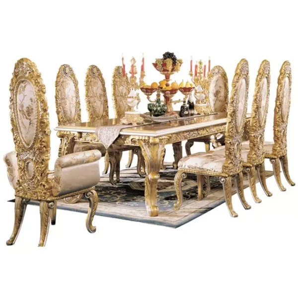 طاولة طعام من تصميم ملكي 