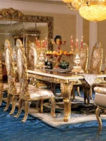 طاولة طعام من تصميم ملكي