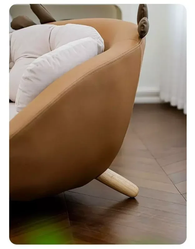 كرسي مفرد للأطفال على شكل غزال