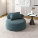 كرسي مفرد دائري بتصميم مريح