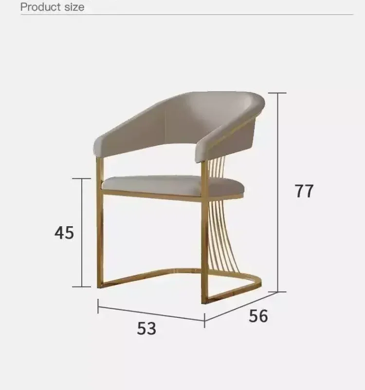 كرسي طاولة طعام بتصميم أنيق