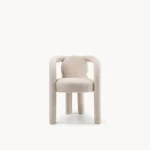 كرسي مفرد بمساند ذراعين بتصميم متخلف