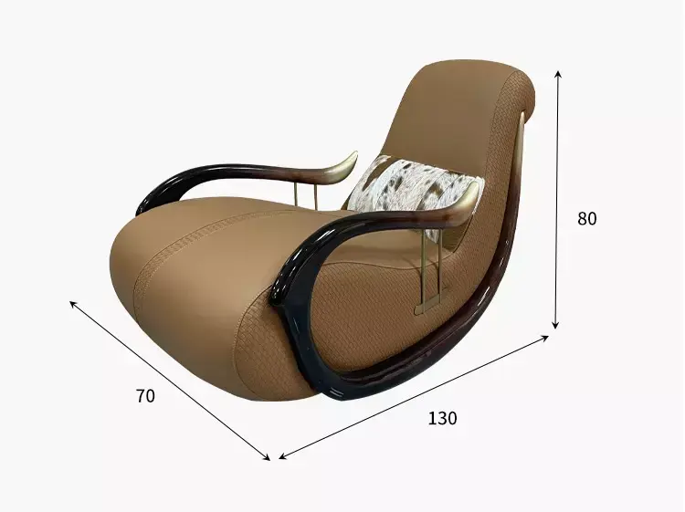 كرسي هزاز استرخاء بتصميم مريح