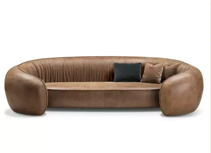 كنب مودرن رباعي من جلد