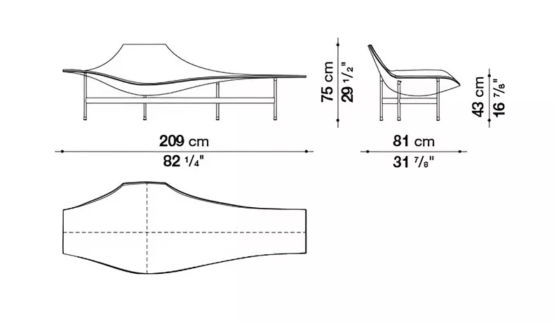 اريكة استرخاء من تصميم مختلف