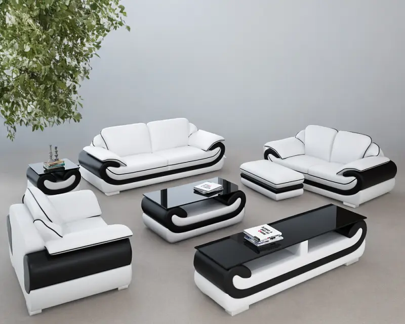 كنب مودرن بتصميم كلاسيك