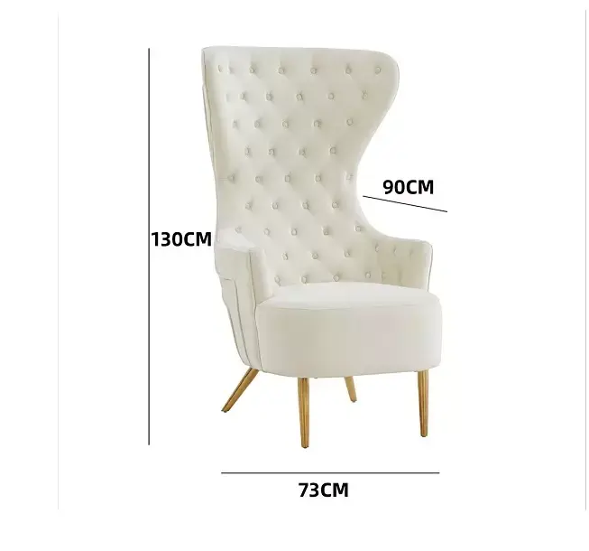 كنب مفرد مودرن بظهر عالي