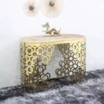 طاولة كونسول رخام بتصميم أنيق