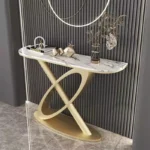 طاولة مدخل رخام بتصميم فاخر