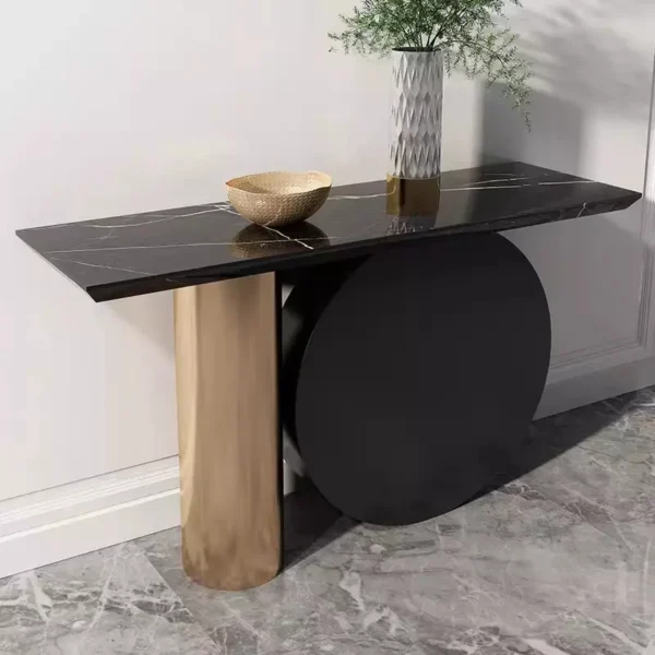طاولة مدخل رخام بتصميم مميز
