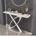 طاولة مدخل رخام بتصميم فاخر