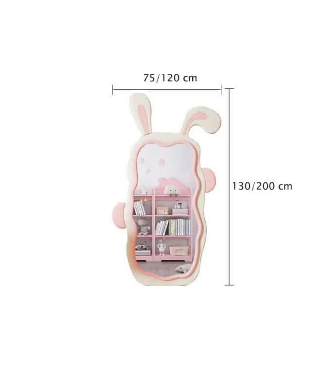 مرايا طويله لغرفة نوم على شكل أرنب