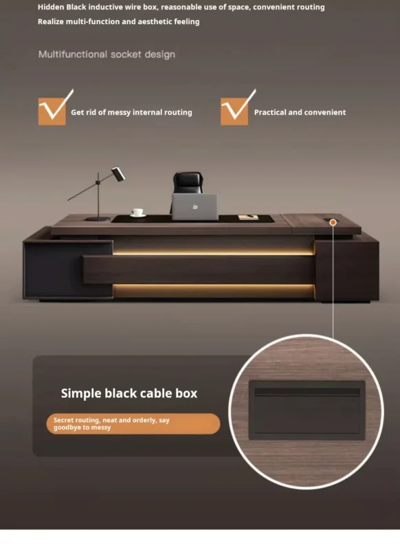 طاولة مكتب بتصميم مودرن