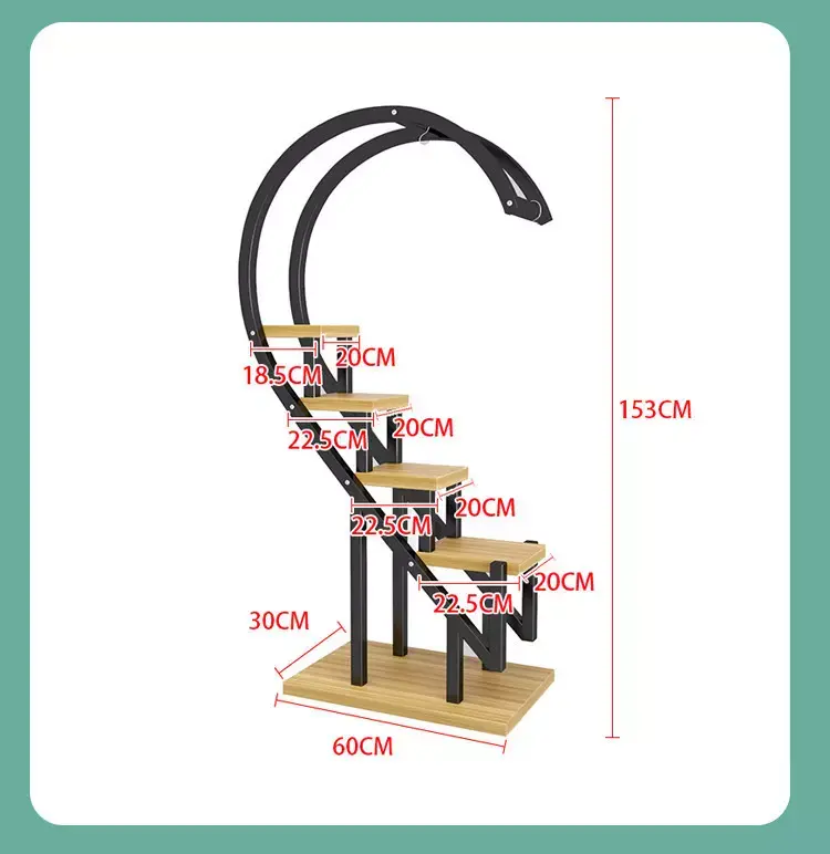 ارفف خشب ديكور على شكل قلب