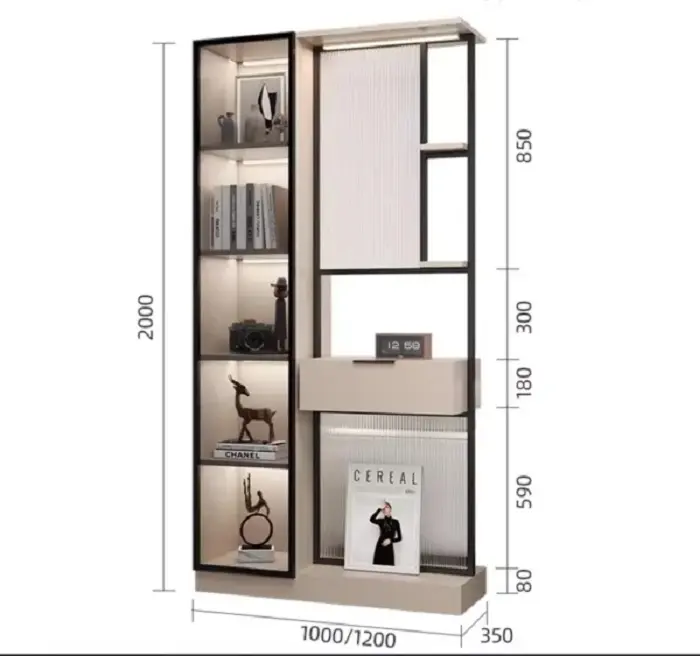 بارتشن خشب مودرن بتصميم مميز