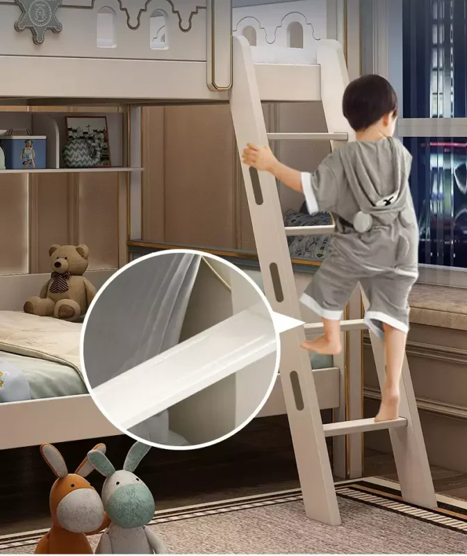 سرير نوم اطفال بتصميم اسكندافي