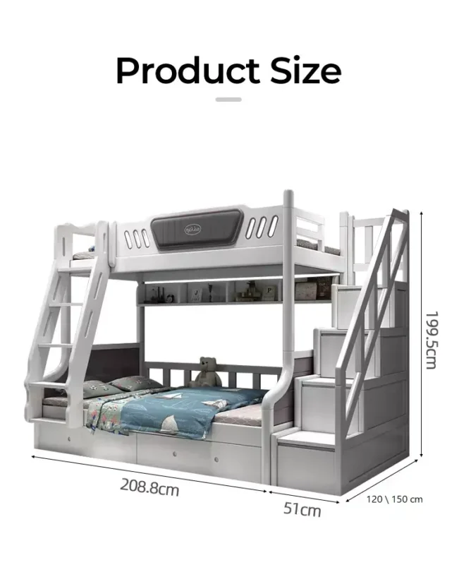 سرير نوم اطفال بتصميم اولادي