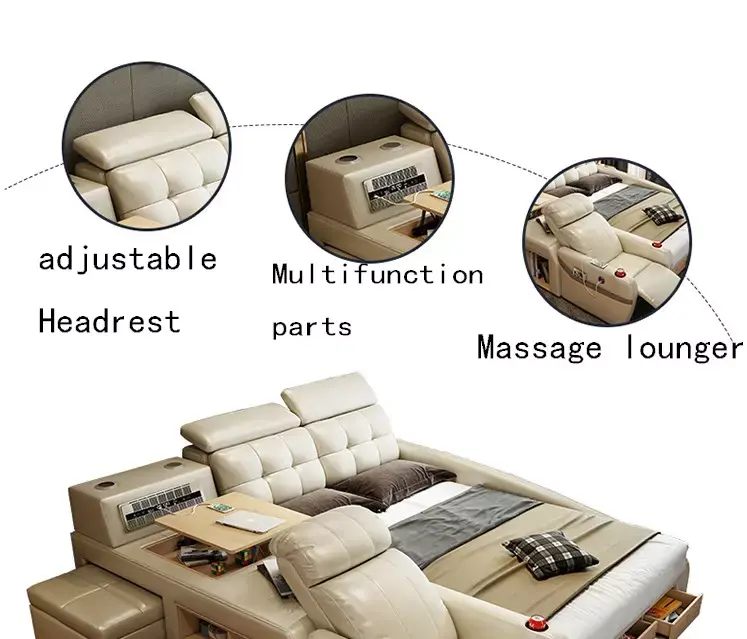 سرير غرفة نوم متعدد الاستخدمات