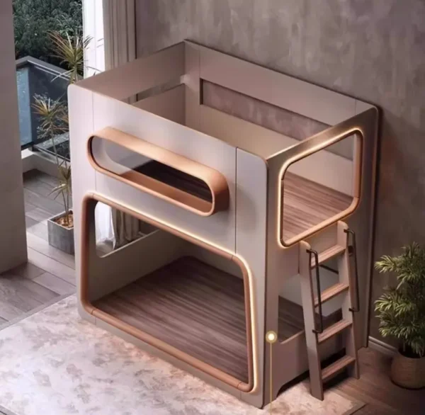 سرير نوم اطفال بتصميم فضائي