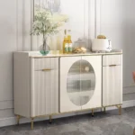 طاولة بوفيه رخام لغرفة الطعام