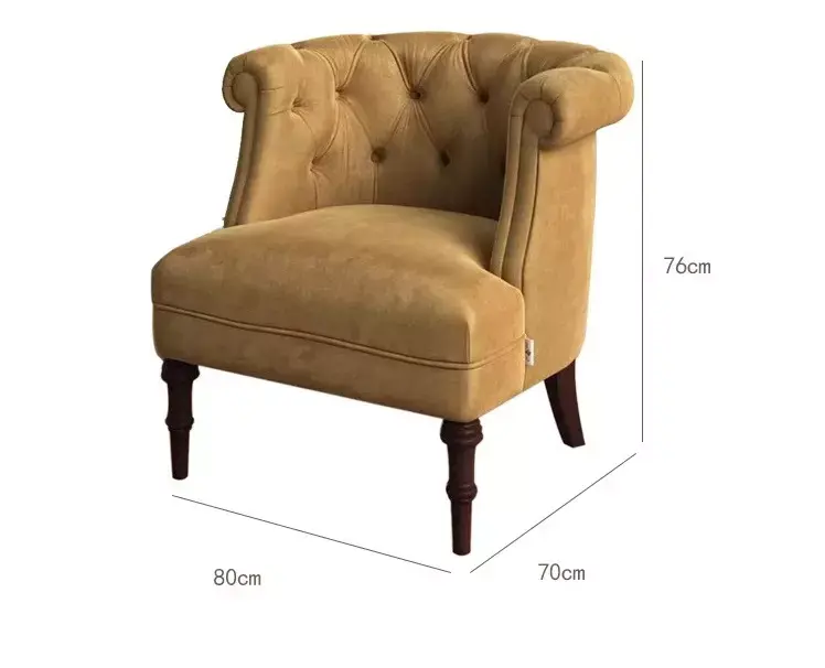 كرسي مفرد كلاسيك لغرفة المعيشة