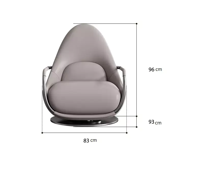 كرسي مودرن بتصميم انيق لغرفة المعيشة