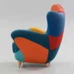 كرسي مودرن بذراعين من تصميم ايطالي