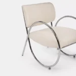 كرسي مفرد بقاعدة دائرية