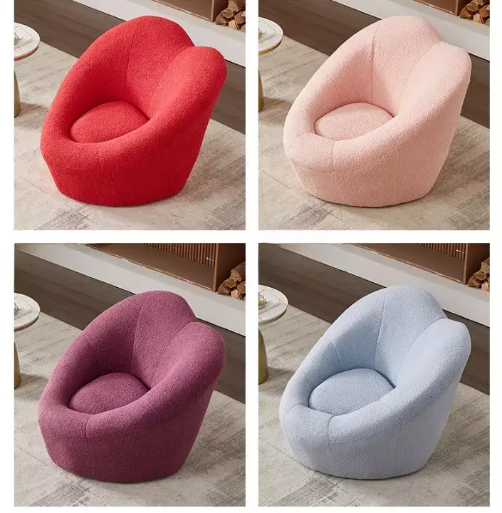 كرسي مفرد مودرن مع مسند للقدم لغرفة المعيشة