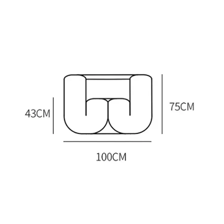 كنب مفرد مودرن من تصميم مختلف ومميز