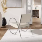 كرسي مفرد بقاعدة دائرية