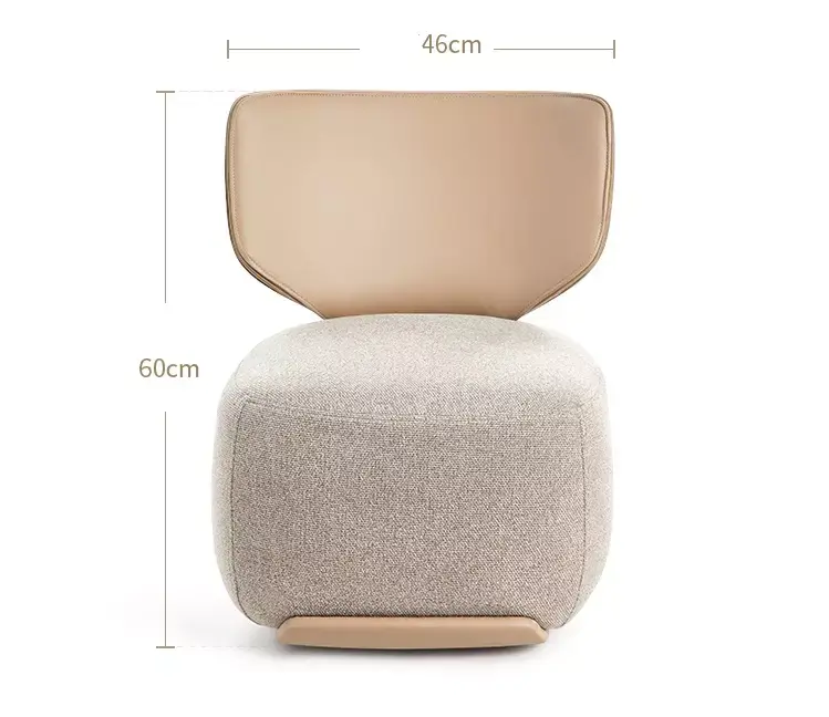 كرسي مفرد منخفض لاكثر راحة