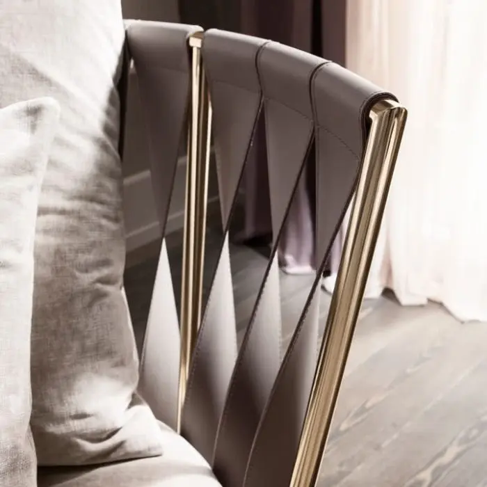 كرسي مفرد مودرن فاخر لغرفة المعيشة 