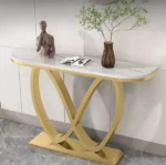 كونسول رخام من تصميم اسكندافي مميز