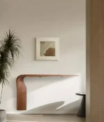طاولة كونسول خشب معلقة