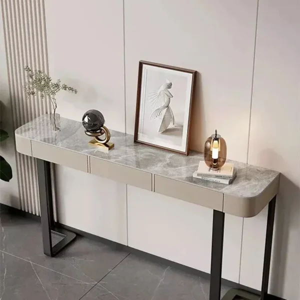 طاولة كونسول رخام مودرن فاخرة
