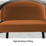 كرسي بار عصري بمسند - الصورة 6