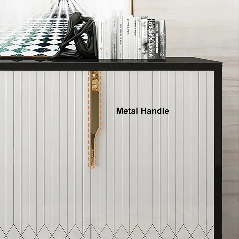 بوفيه بأربعة أبواب لغرفة الطعام