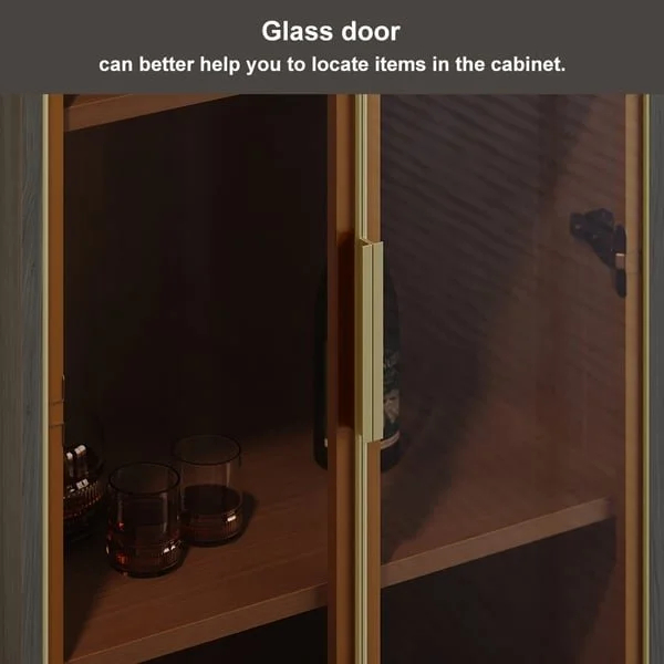 بوفيه انيق لغرفة المعيشة