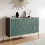 بوفيه جانبي عصري مع أبواب منقوشة