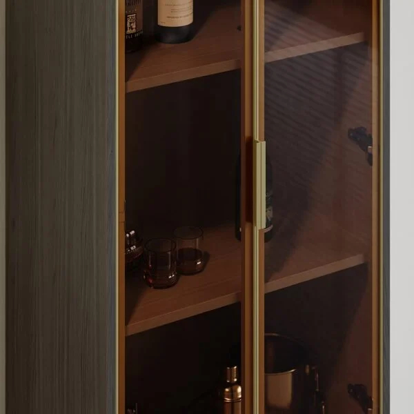 بوفيه انيق لغرفة المعيشة