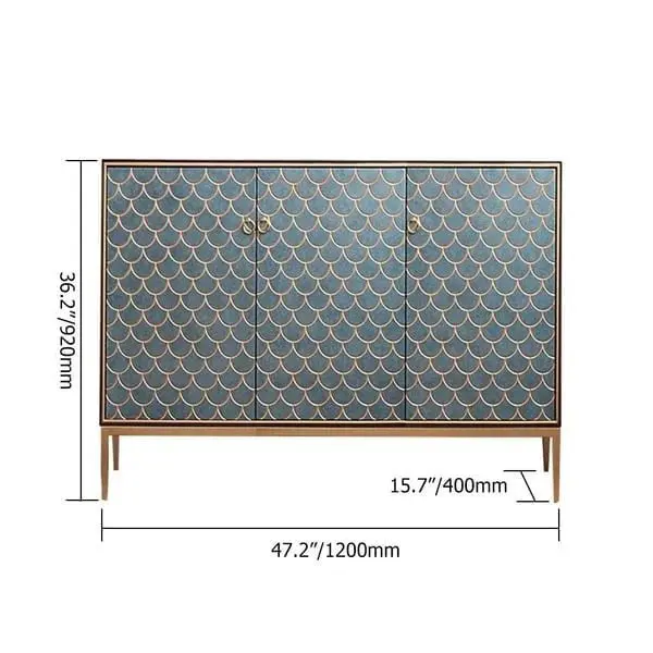 بوفيه جانبي عصري بنقش مميز