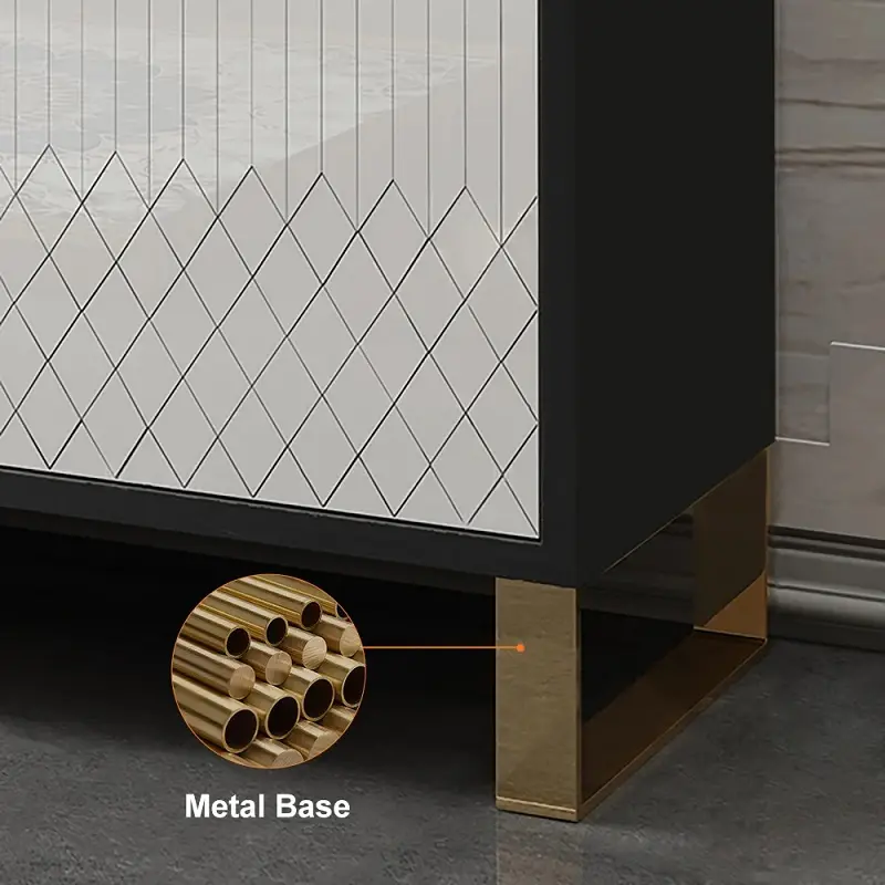 بوفيه بأربعة أبواب لغرفة الطعام